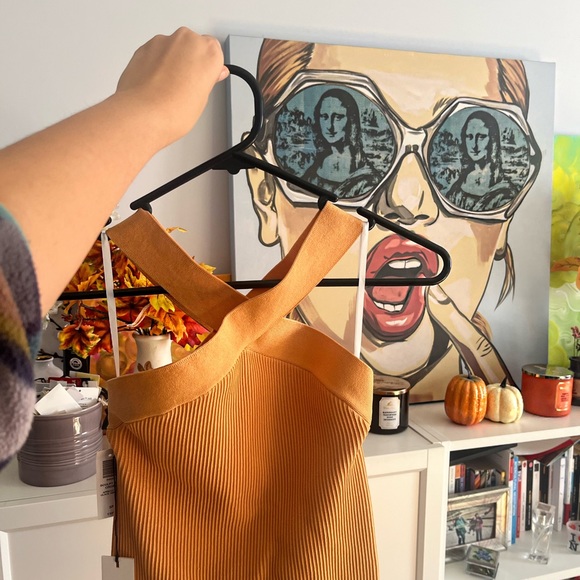 ARITZIA SCULPT KNIT DRESS S - Picture 3 of 4